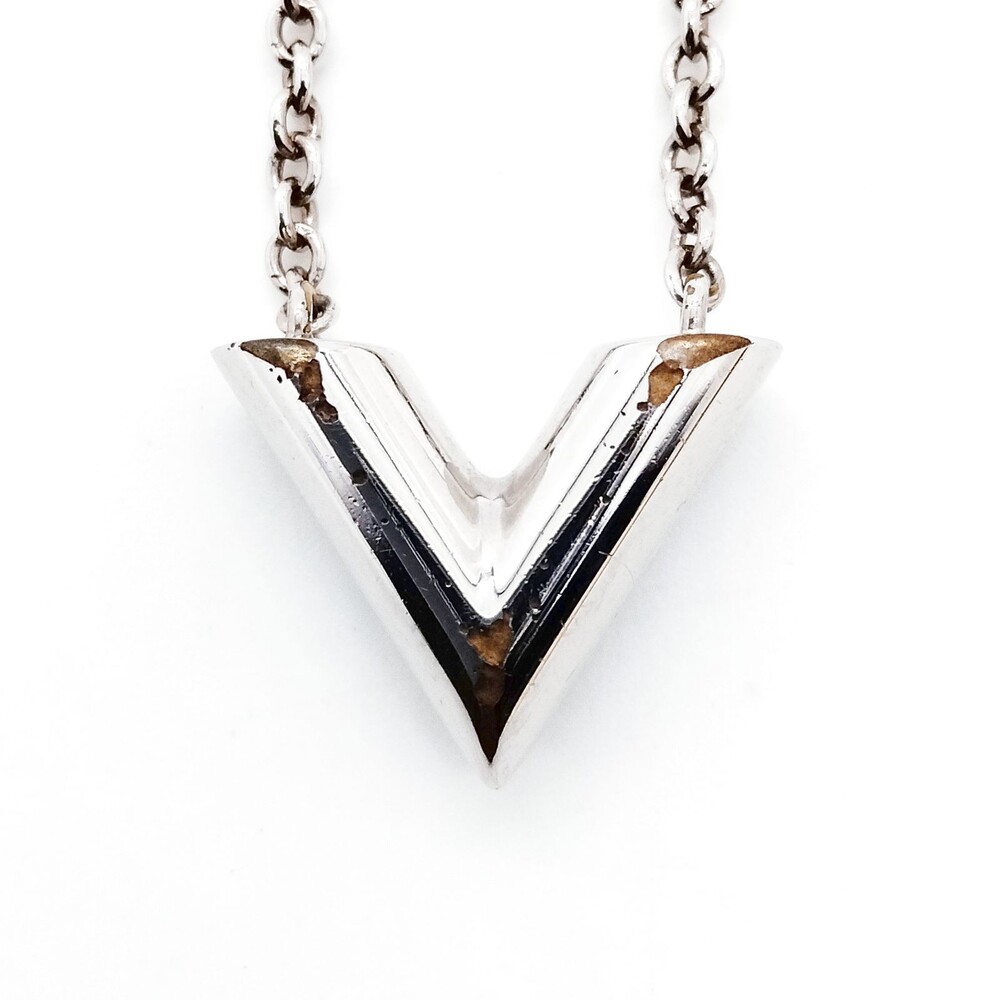 No Tariff Louis Vuitton Necklace Silver #196806L14 - Picture 2 of 8